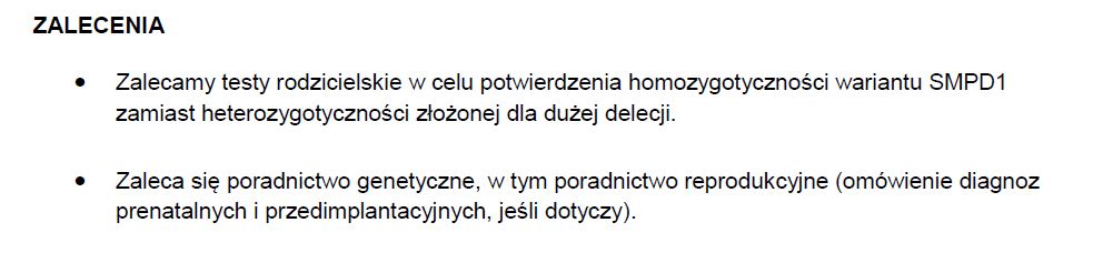 wynik badania wes complex
